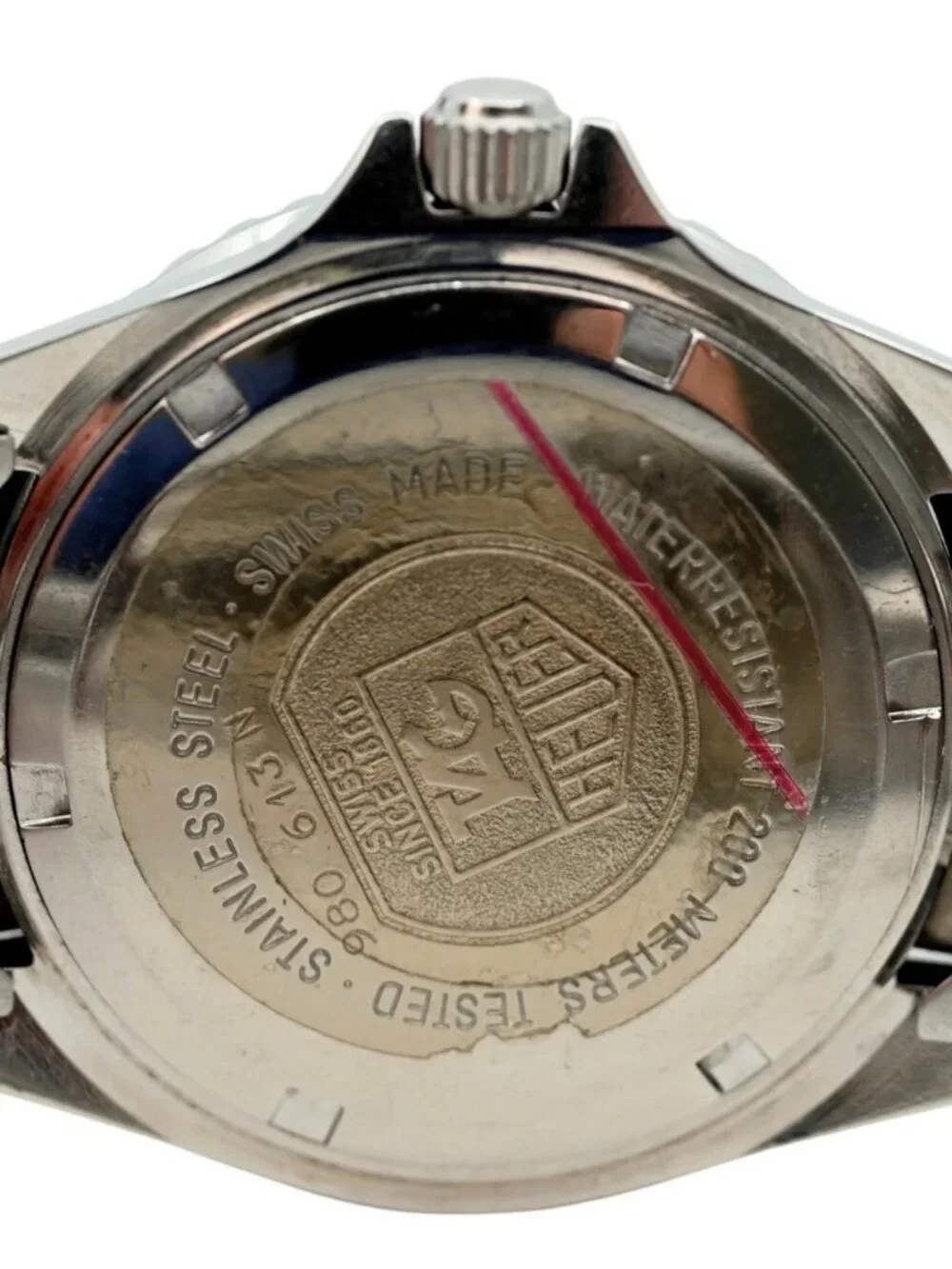 Tag Heuer 37mm Men's Blue Dial 1000 Series Dive Watch Jubilee Band! 980.613 N!
